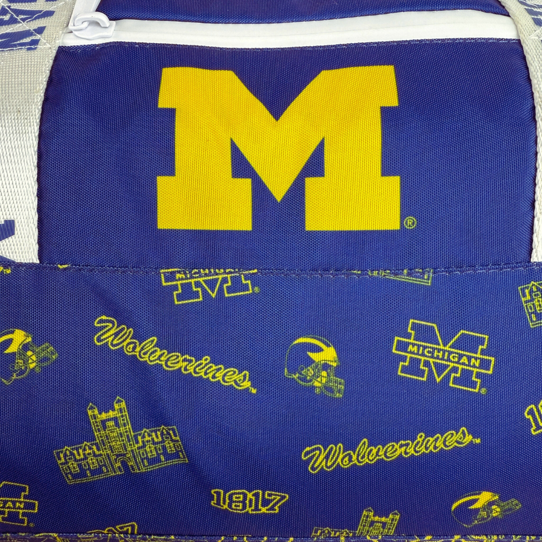 Exterior Design of University of Michigan Duffle Cooler
