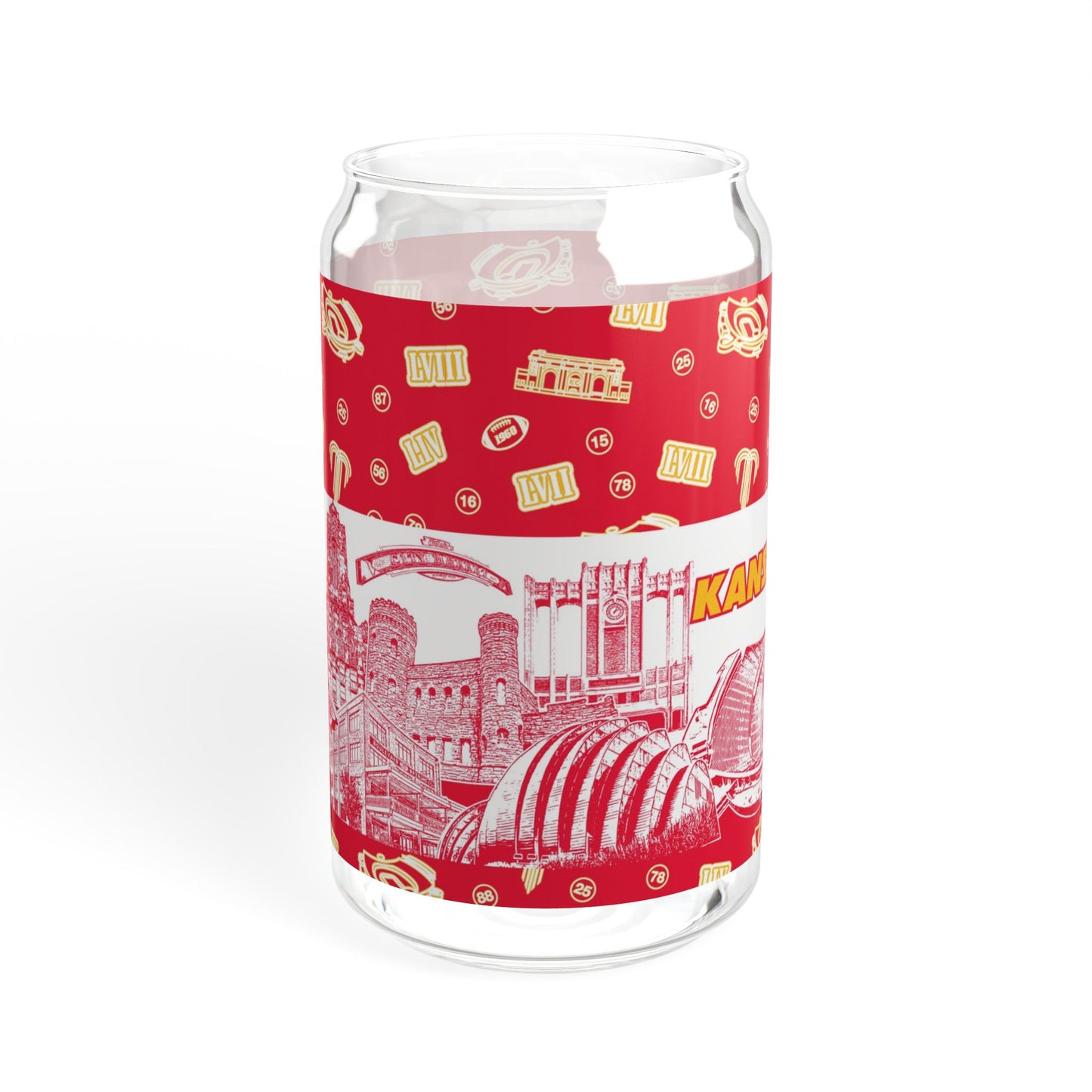 Glass sipper with a Gasket-push Bamboo lid and Tritan plastic straw