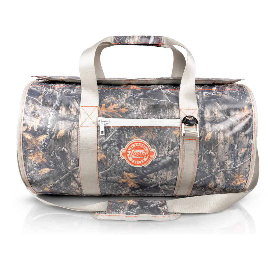 Backwoods Camo Duffel Cooler – The Varsity Cooler