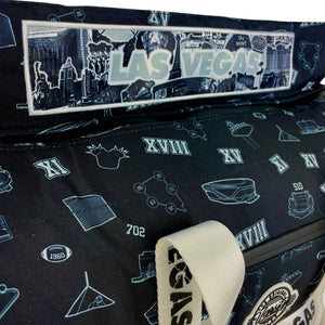 Ziper-free-magnatic-flap-of-Las-Vegas-duffle-bag
