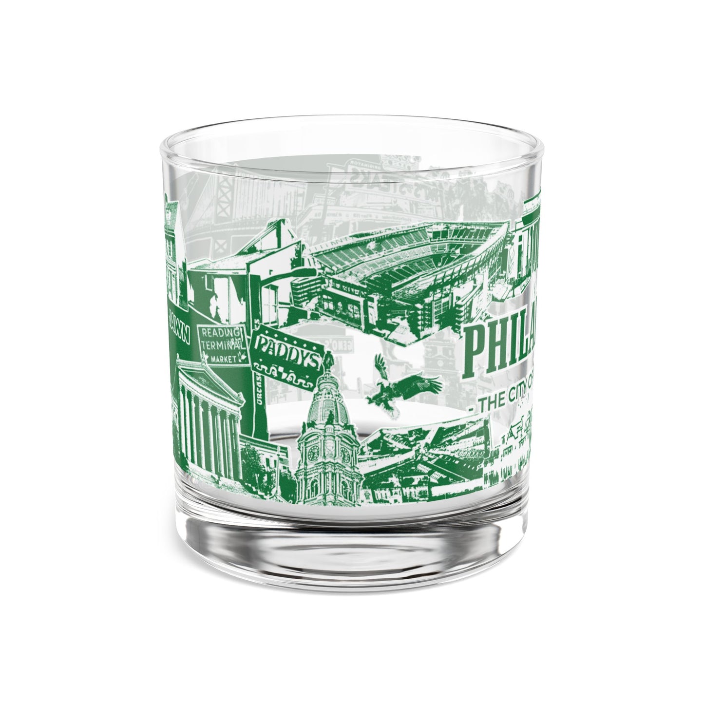 Philadelphia Best Rocks Glass, 10oz