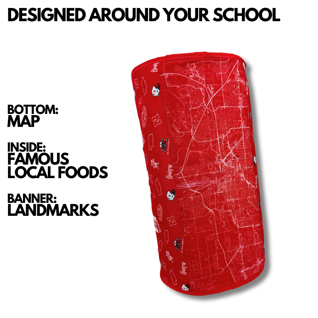 The Bottom Of University of Nebraska Duffle Cooler Bag