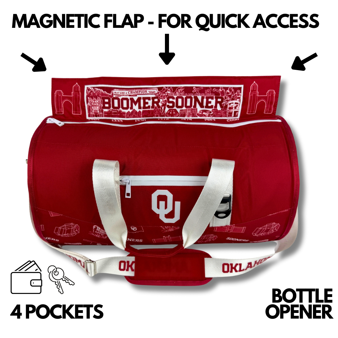 Magnetic-Flap-of-University-of-Oklahoma-Duffle-Cooler
