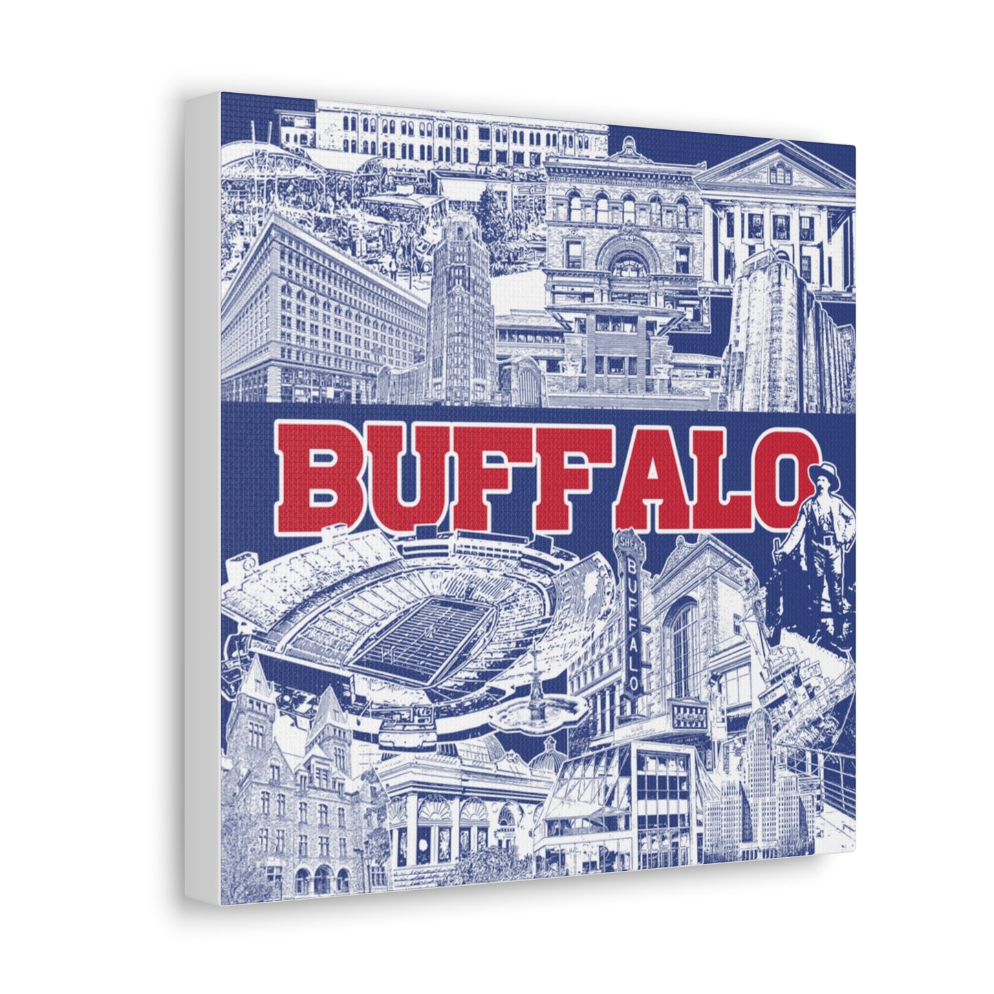 Buffalo Canvas Gallery Wraps