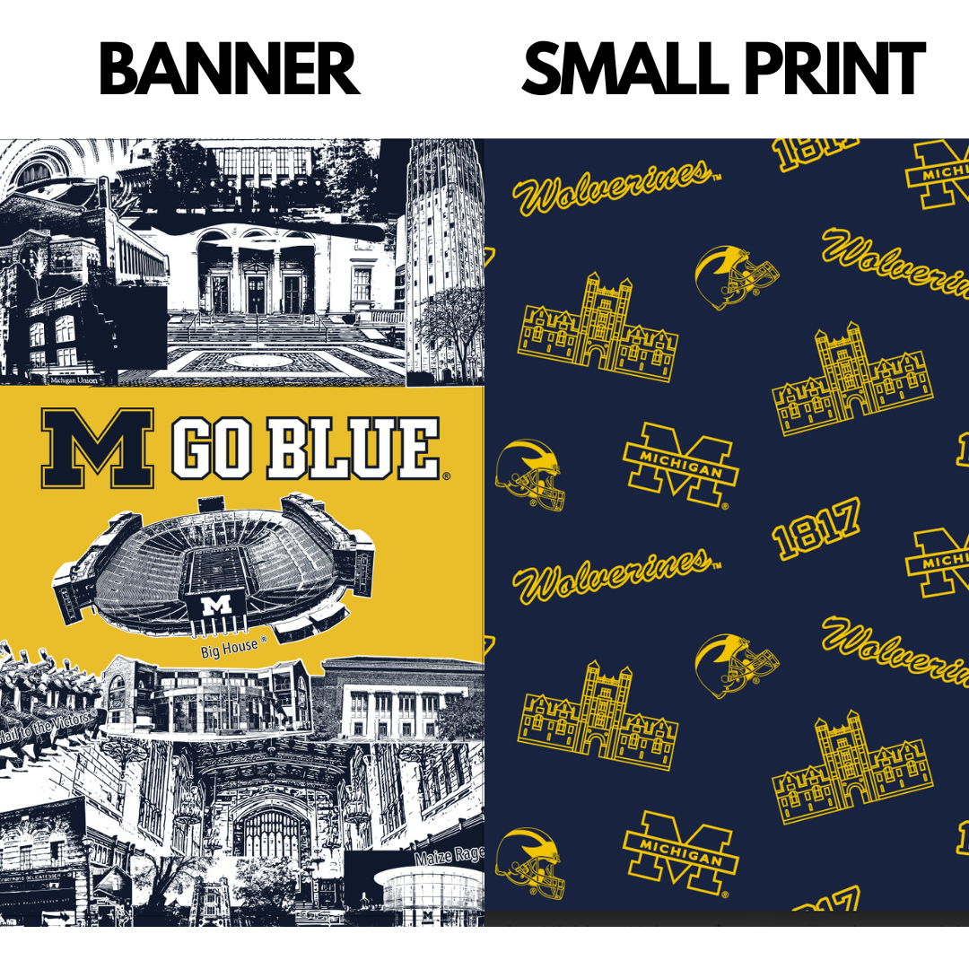 University of Michigan Backpack Cooler Iconic Design