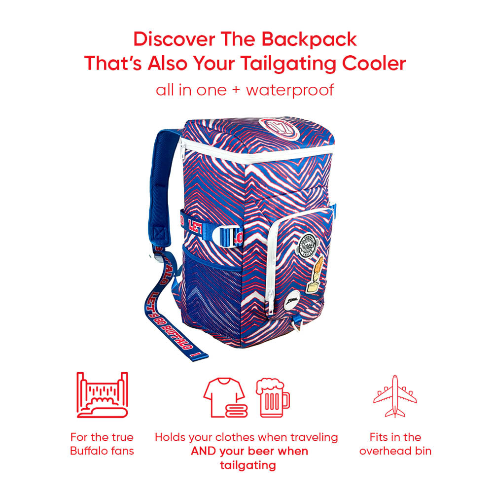 Buffalo Backpack Cooler - Patricia Allen Fund x Zubaz