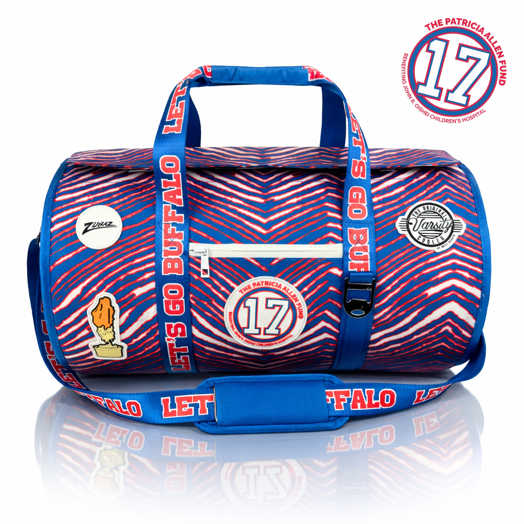 Buffalo Zubaz Duffel Cooler | Varsity Coolers – The Varsity Cooler Buffalo Zubaz Duffel Cooler | Varsity Coolers – The Varsity Cooler