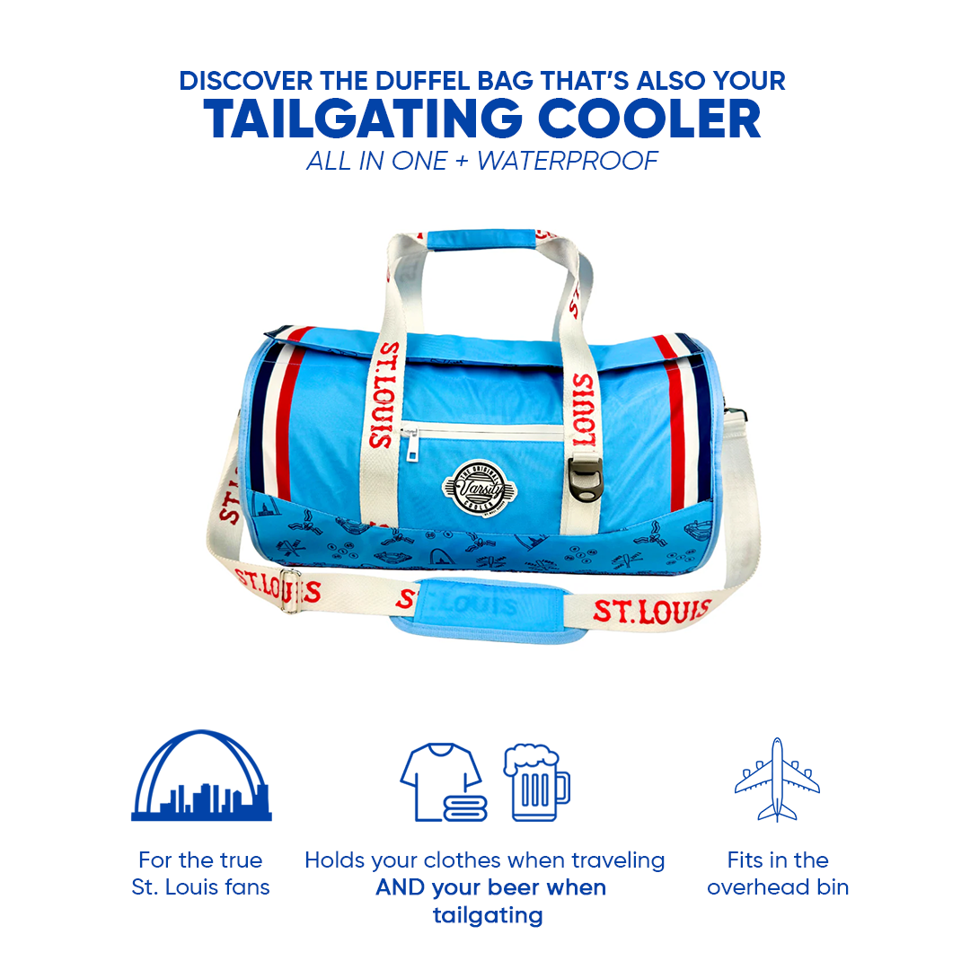 St Louis Baseball Duffel Cooler