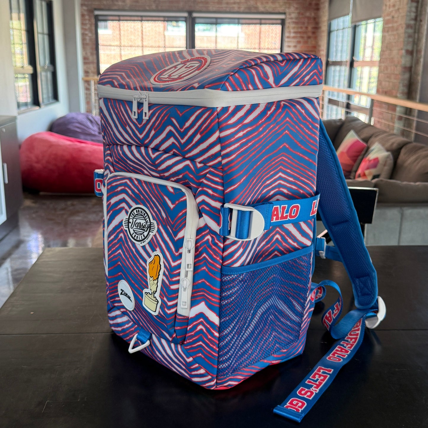 Buffalo Backpack Cooler - Patricia Allen Fund x Zubaz