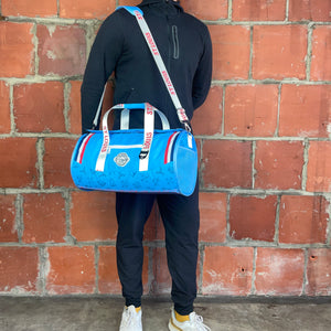 Man-Standing-With-St-Louis-Baseball-Duffle-Cooler-