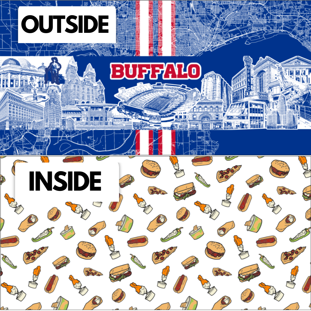 City Koozies - Qty2 - Fits 12oz Cans Material