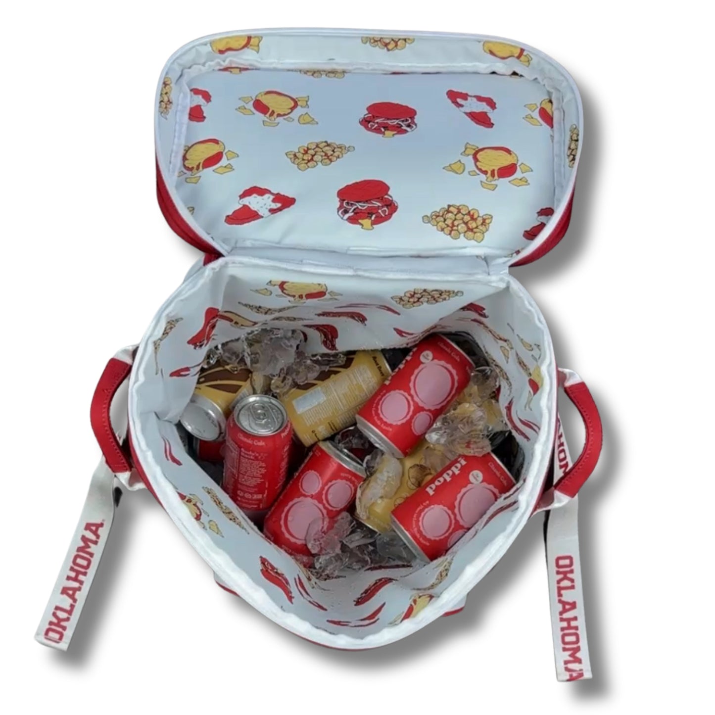 University of Oklahoma Backpack Cooler With Cans & Ice