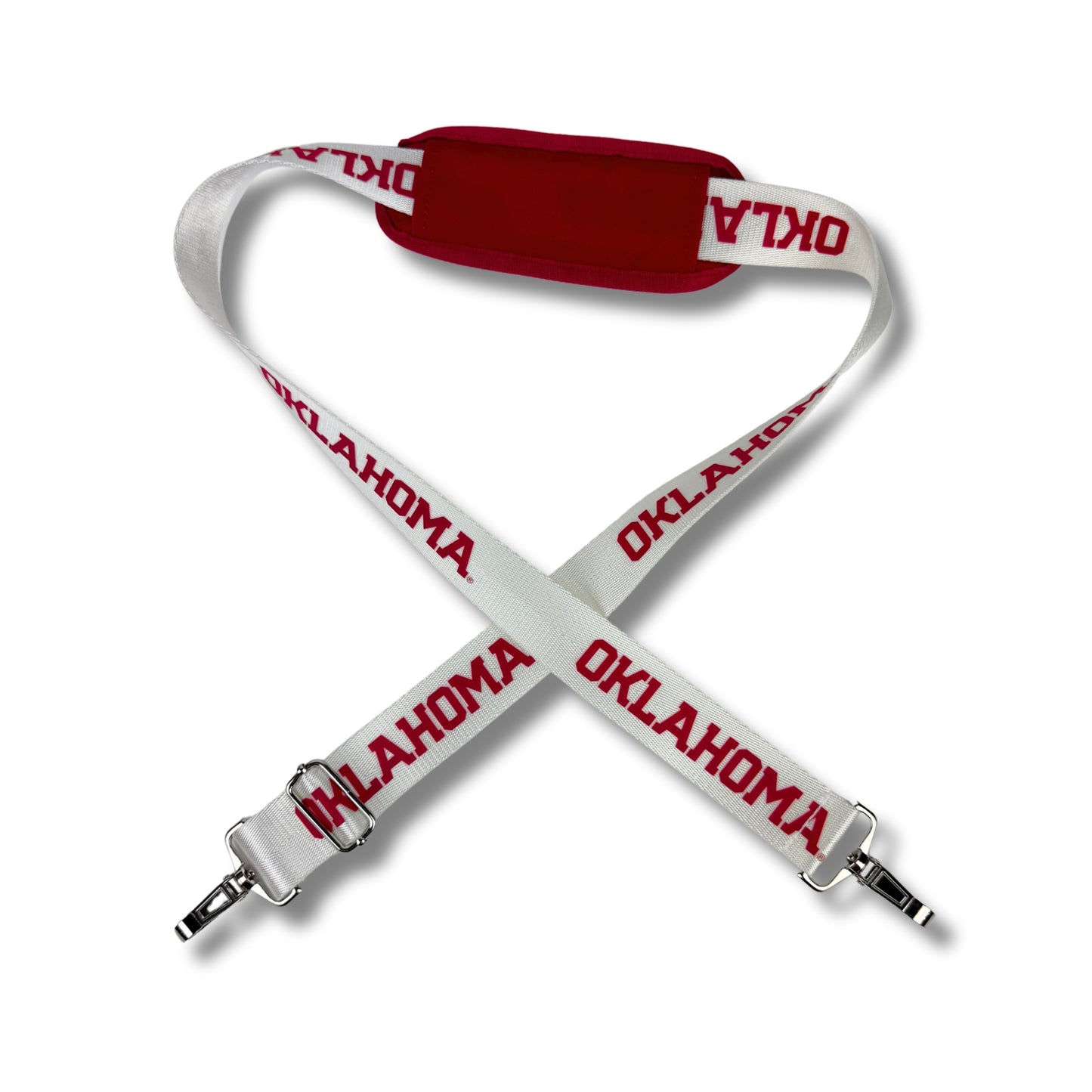 Straps of University of Oklahoma Duffle Bag