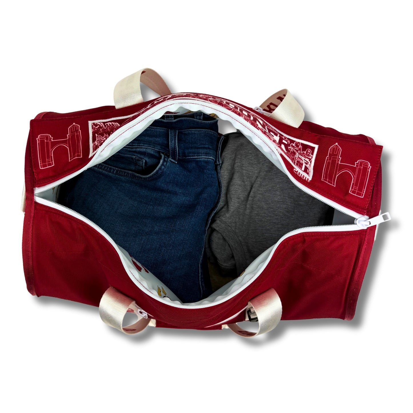 Travel-Friendly University of Oklahoma Duffle Bag