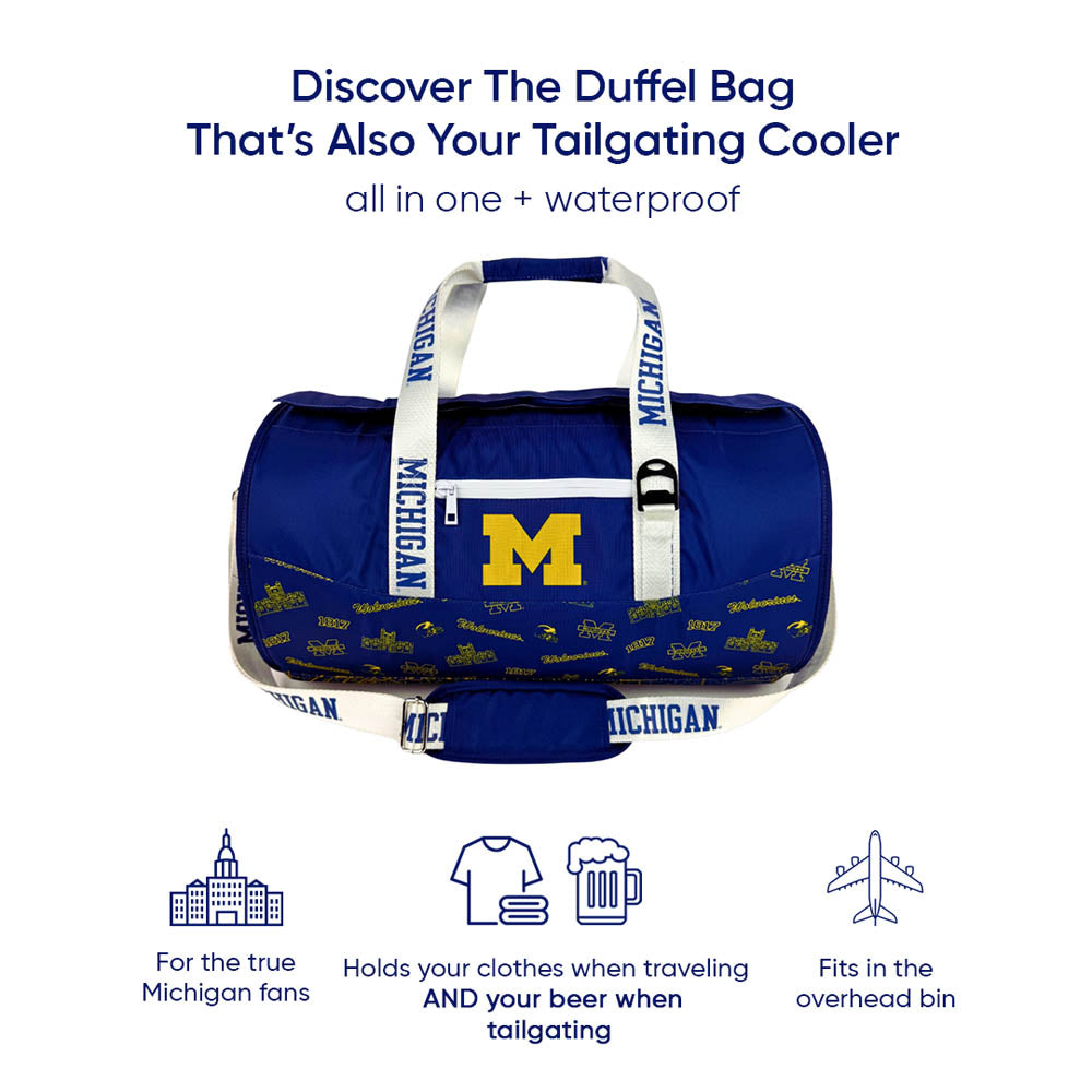 University-of-Michigan-Duffel-Cooler