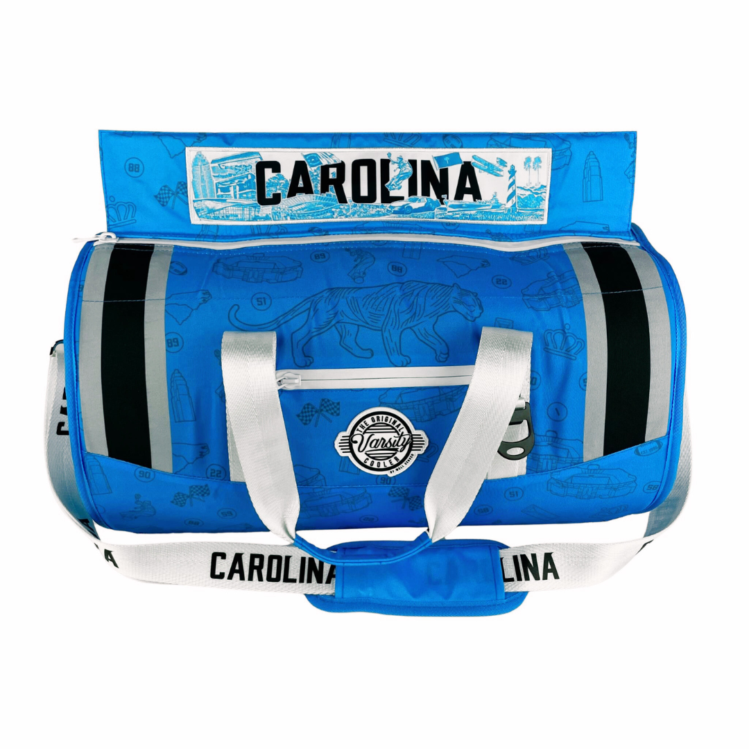 Carolina-Duffle-Cooler-Magnetic-Flap