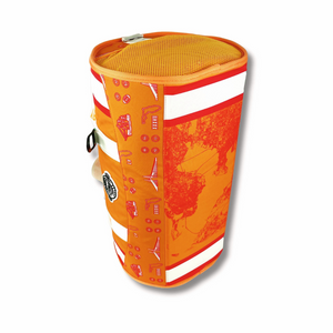 The-bottom-of-duffle-cooler-bag-that-features-each-city's-iconic-map.
