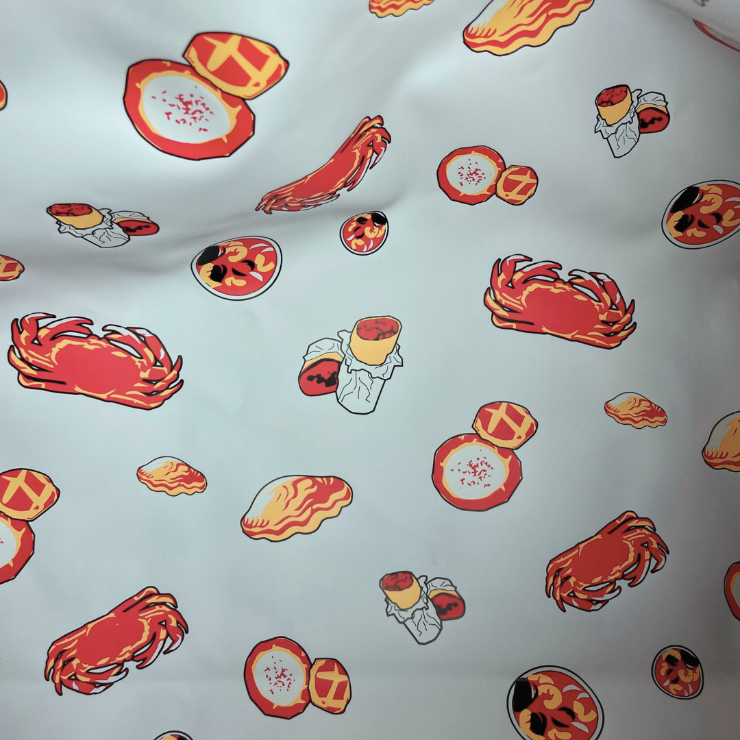 Inside the cooler duffle bag