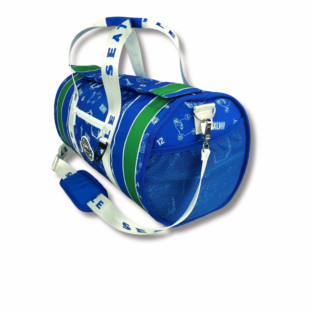 Side View of Seattle Duffle Cooler Bag
