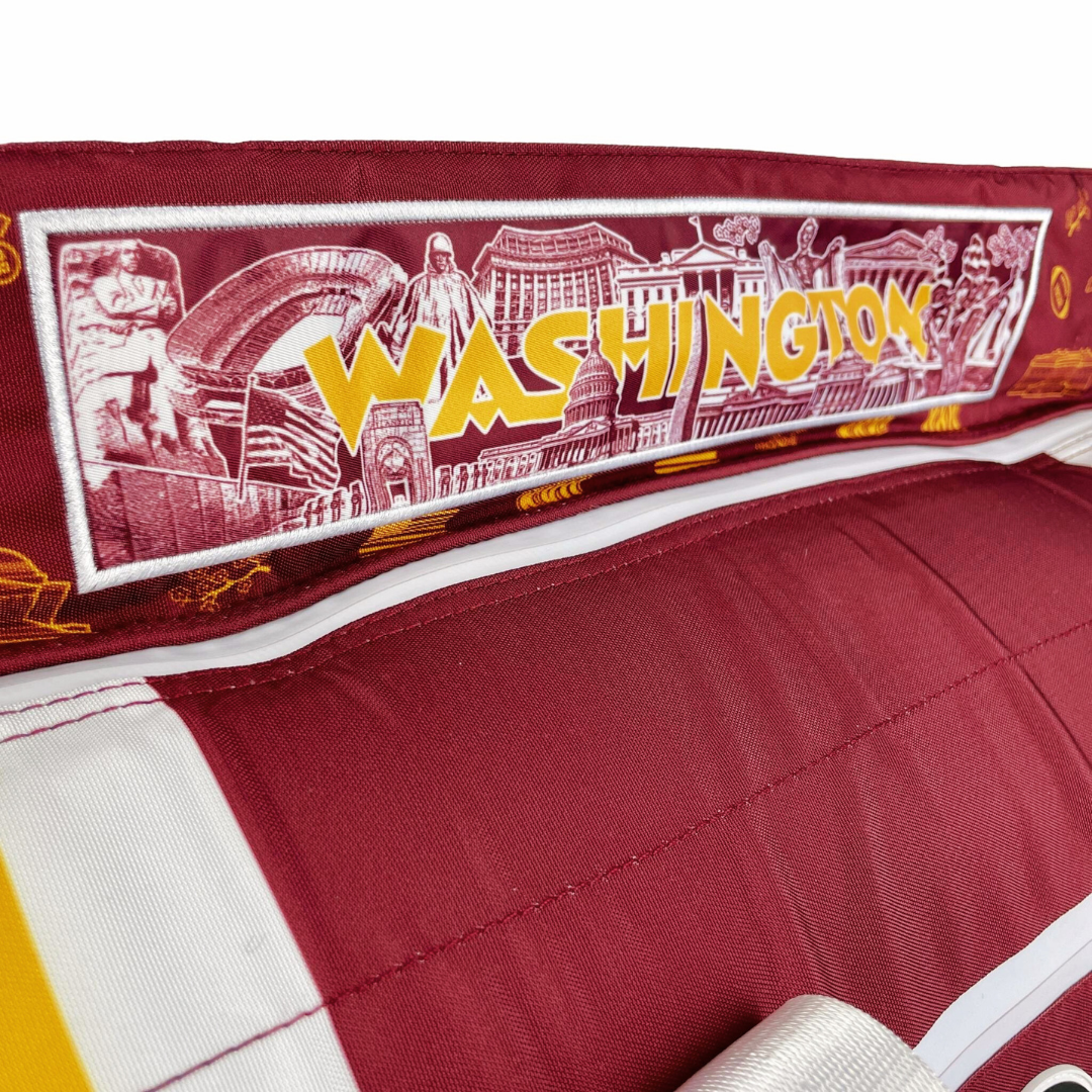 The magnetic flap of Washington Duffle Cooler