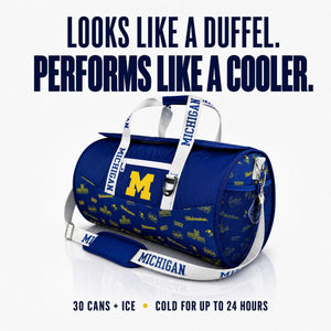 University-of-Michigan-Duffel-Cooler