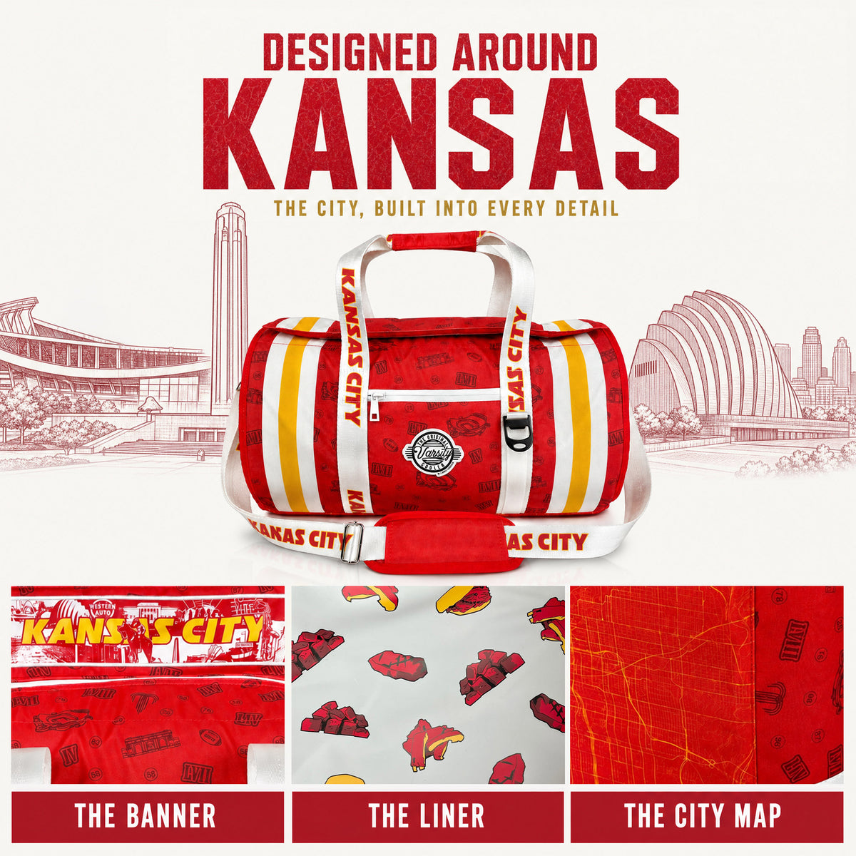 Kansas City Duffel Cooler
