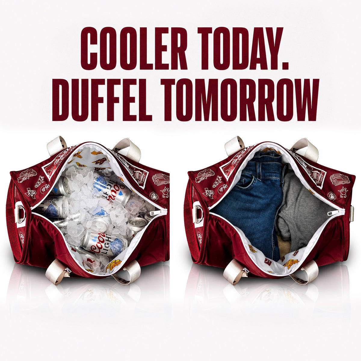 Texas A&M University Duffel Cooler
