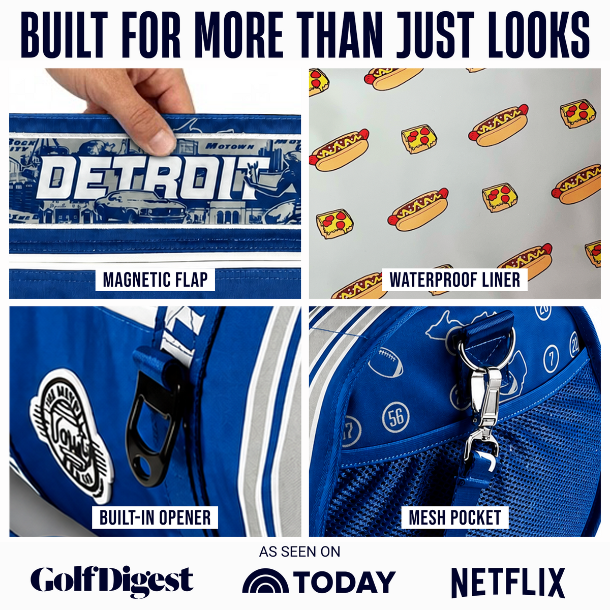 Detroit Duffel Cooler