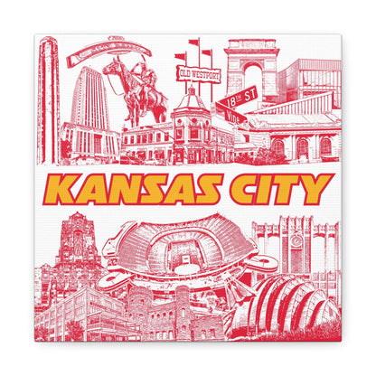 Kansas City Canvas Gallery Wraps