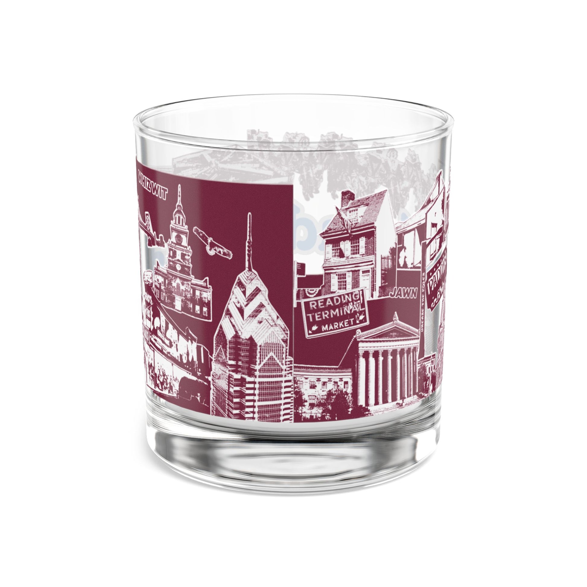 10oz Philly Rocks Glass