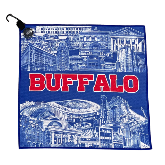Magnetic Golf Towel - Buffalo