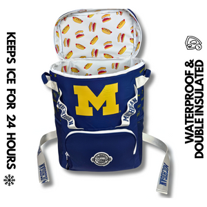 Functional-University-of-Michigan-Backpack-Cooler