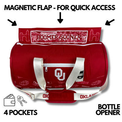 University of Oklahoma Duffle Cooler