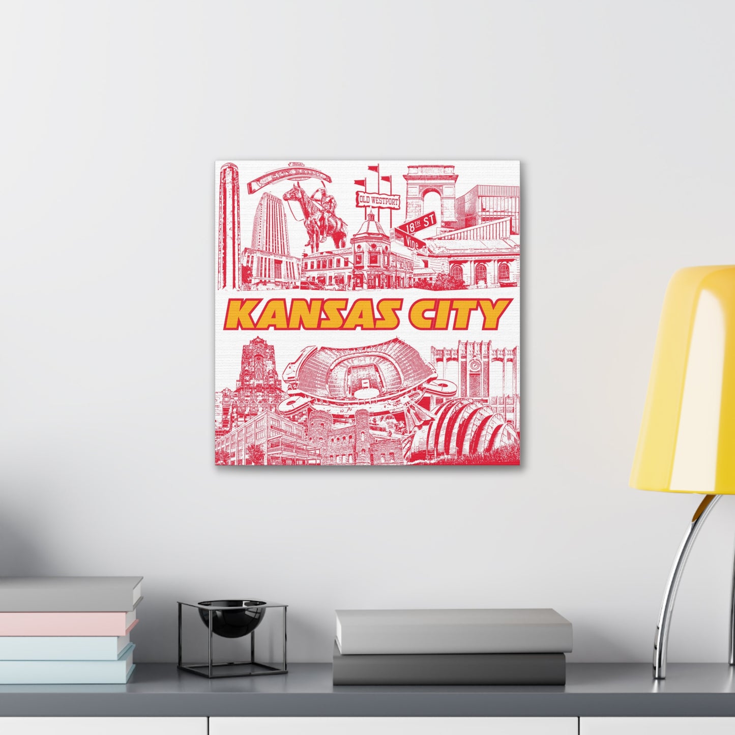 Kansas City Canvas Gallery Wraps