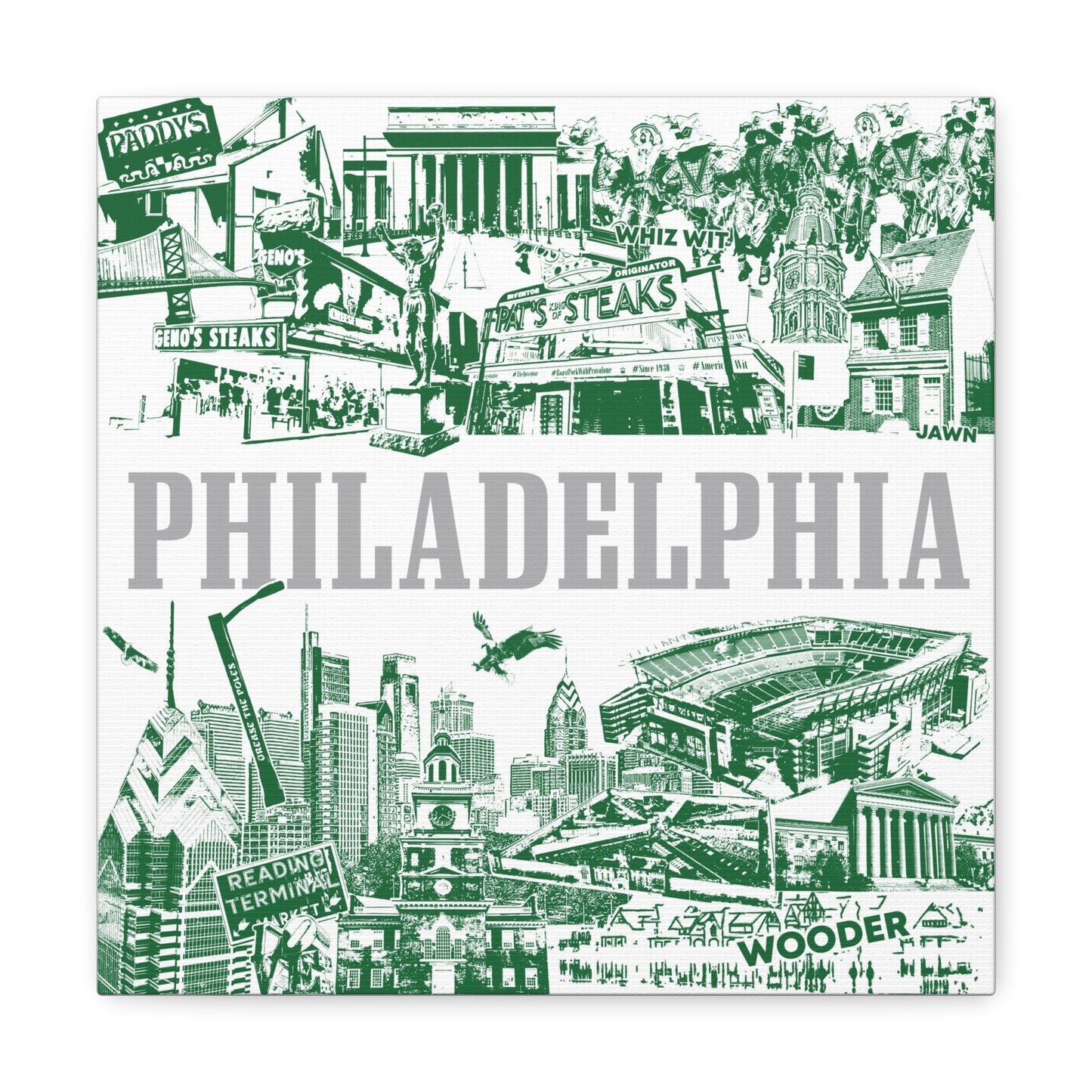 Philadelphia Canvas Gallery Wraps