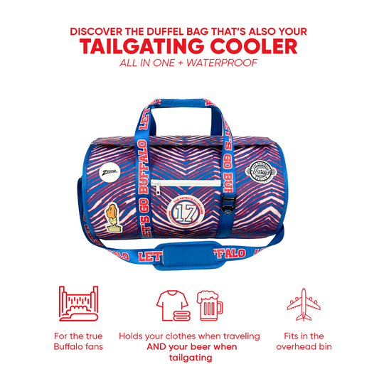 Buffalo Duffel Cooler - Patricia Allen Fund x Zubaz
