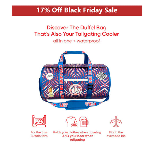 Buffalo Duffel Cooler - Patricia Allen Fund x Zubaz