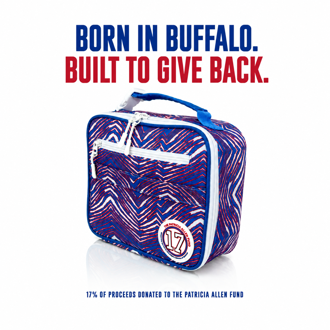 Varsity-cooler-and-Patrica-Allen-Fund-lunch-cooler-bag,-limited-release.-