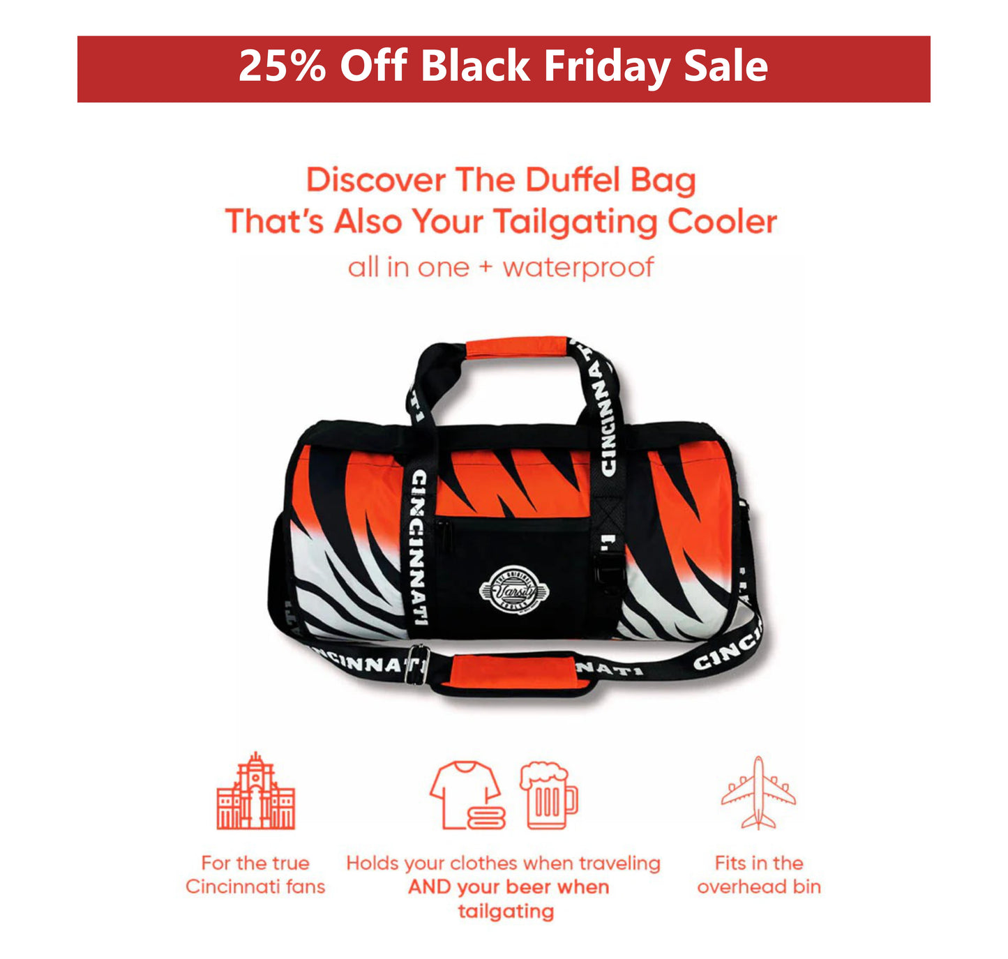 Cincinnati Duffel Cooler