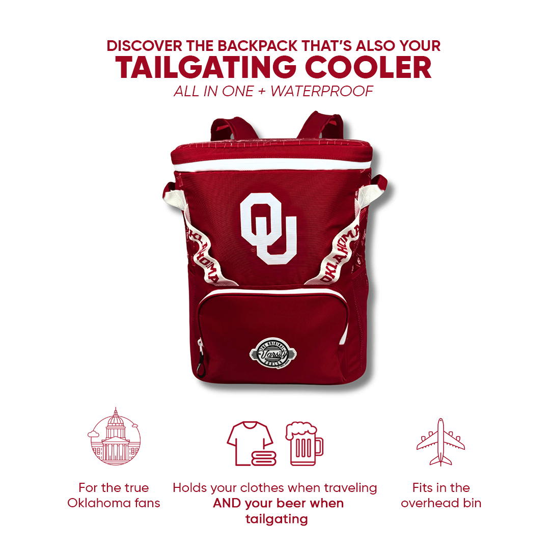 University of Oklahoma Backpack Cooler