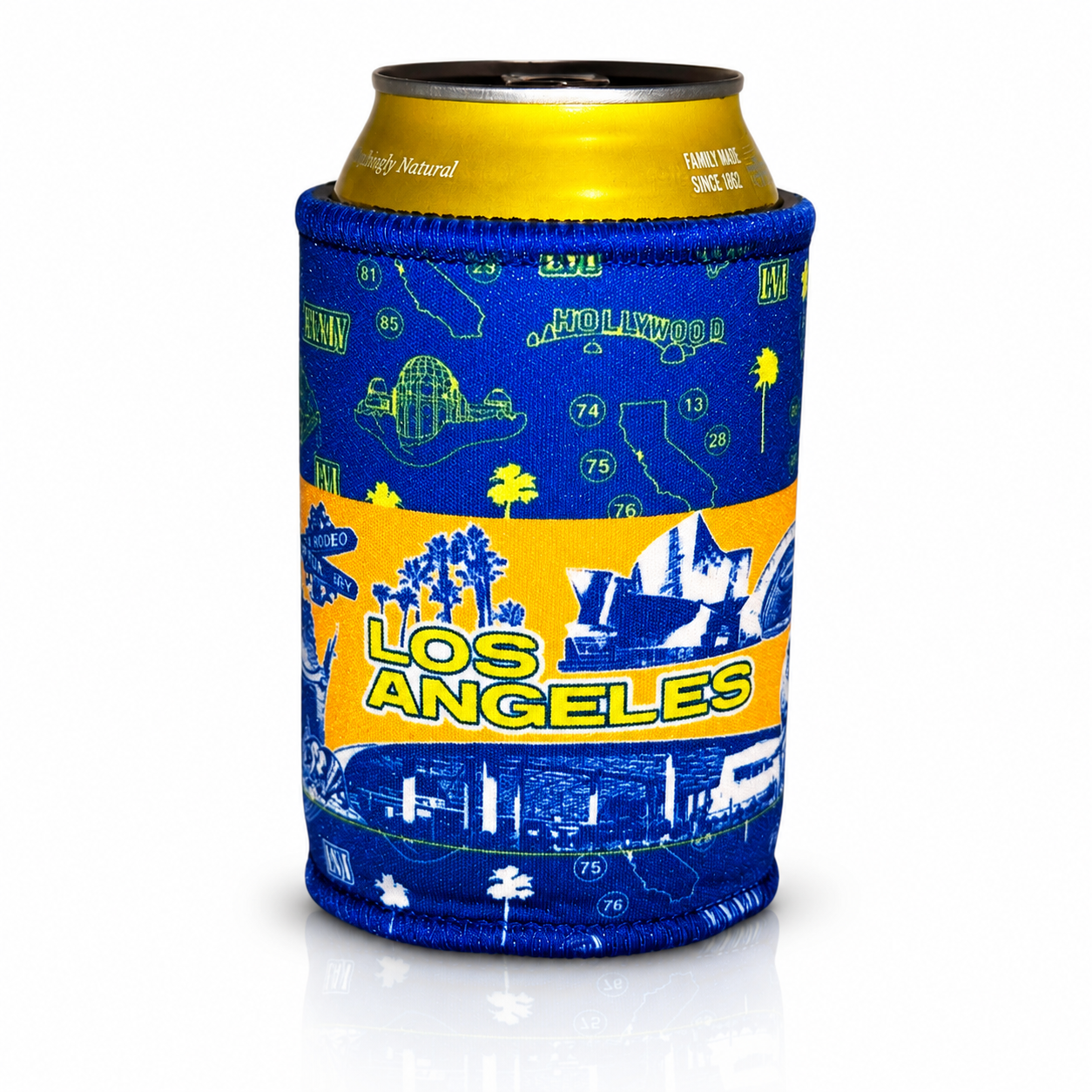 City Koozies - Qty2 - Fits 12oz Cans