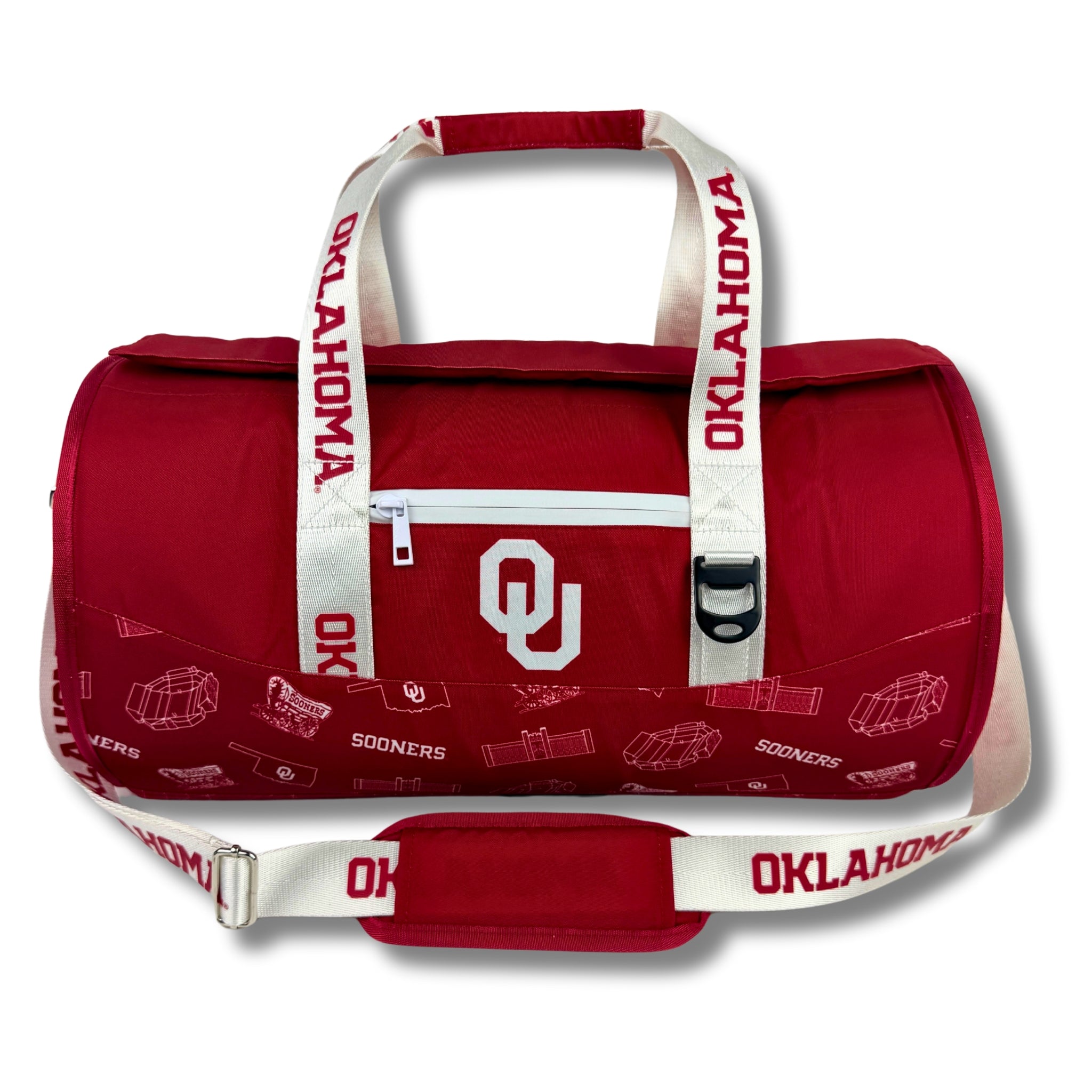 Logo brand 2024 oklahoma state duffle bag