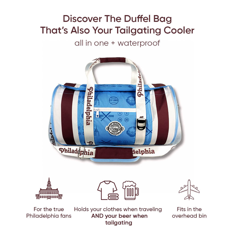 Philadelphia Baseball Duffel Cooler