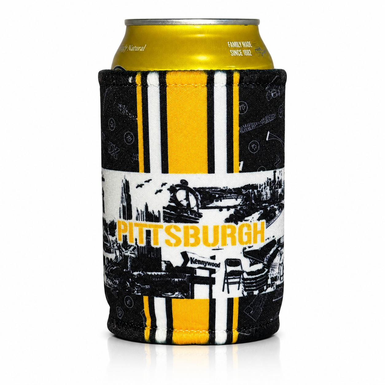 City Koozies - Qty2 - Fits 12oz Cans