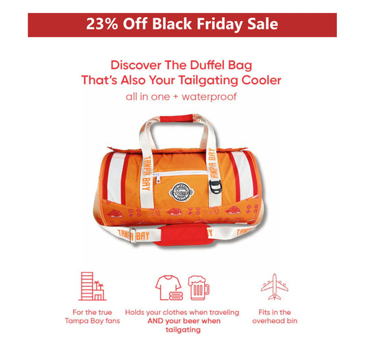 Tampa Bay Duffel Cooler