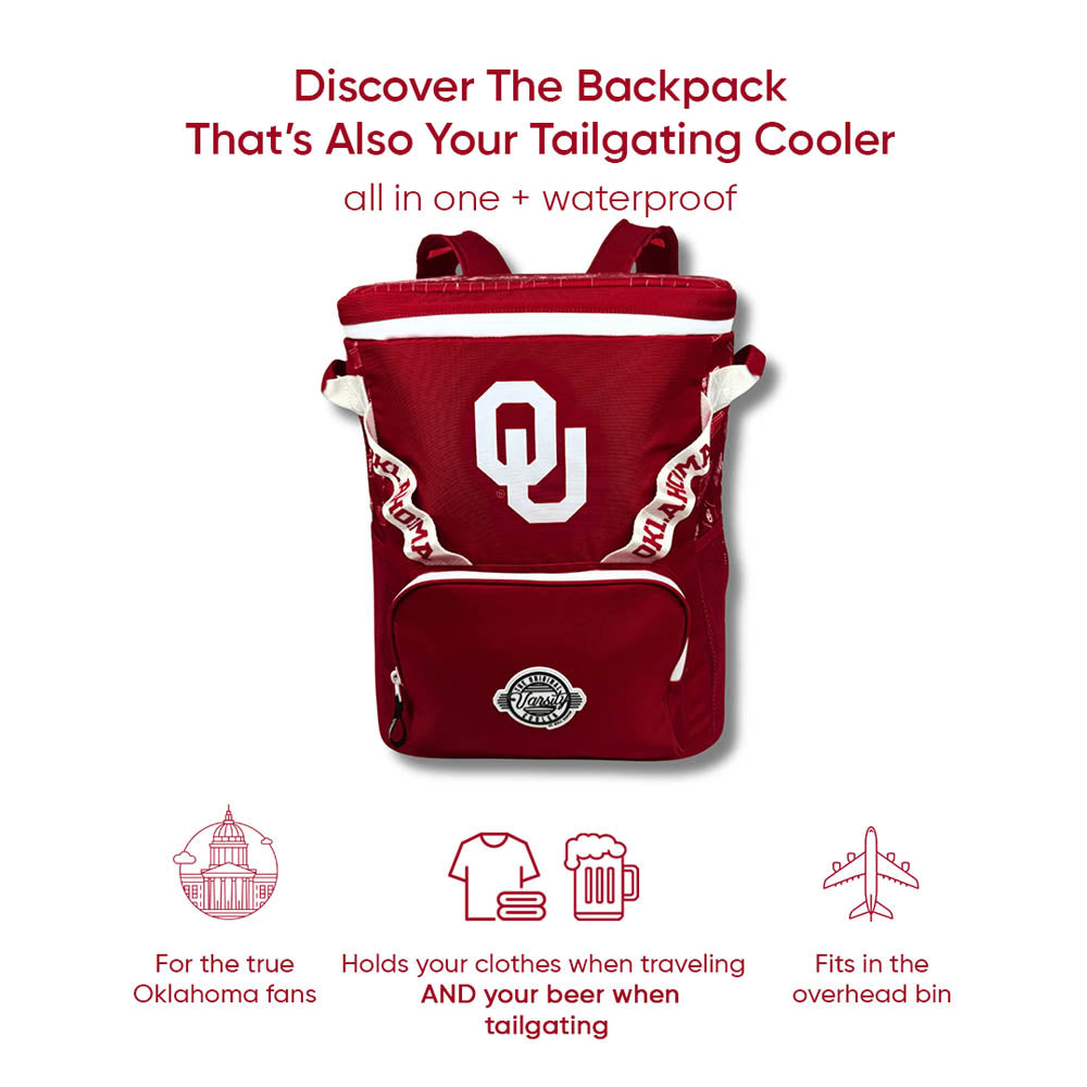 University of Oklahoma Backpack Cooler