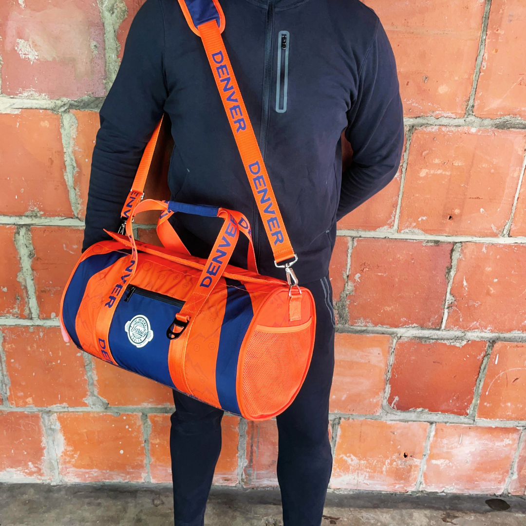 Denver Football Duffel Cooler – 30 Can Capacity & Mile High Ready Denver Football Duffel Cooler – 30 Can Capacity & Mile High Ready
