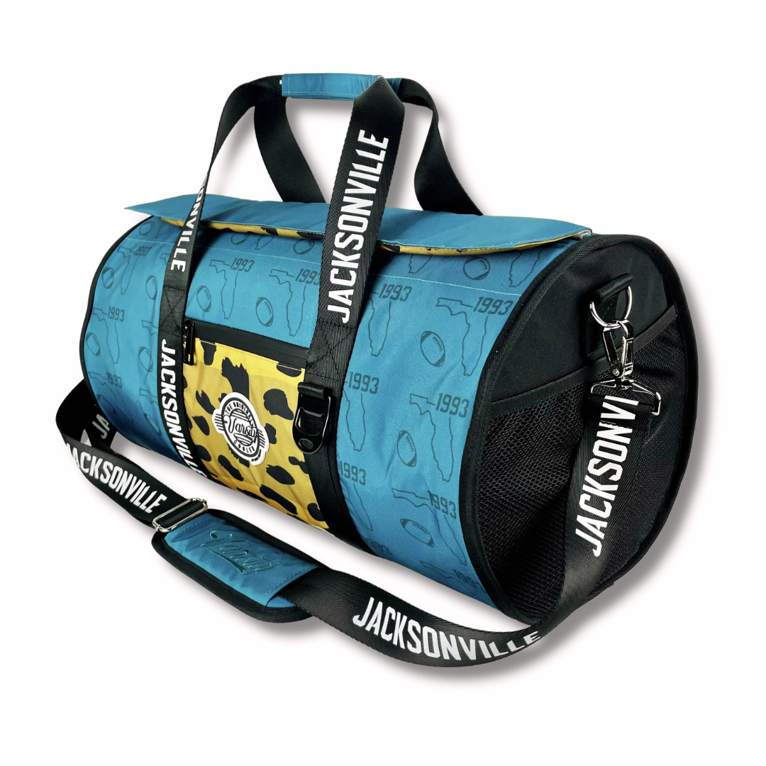 Jacksonville Football Duffel Cooler – 30 Can Capacity & Tailgate Jacksonville Football Duffel Cooler – 30 Can Capacity & Tailgate