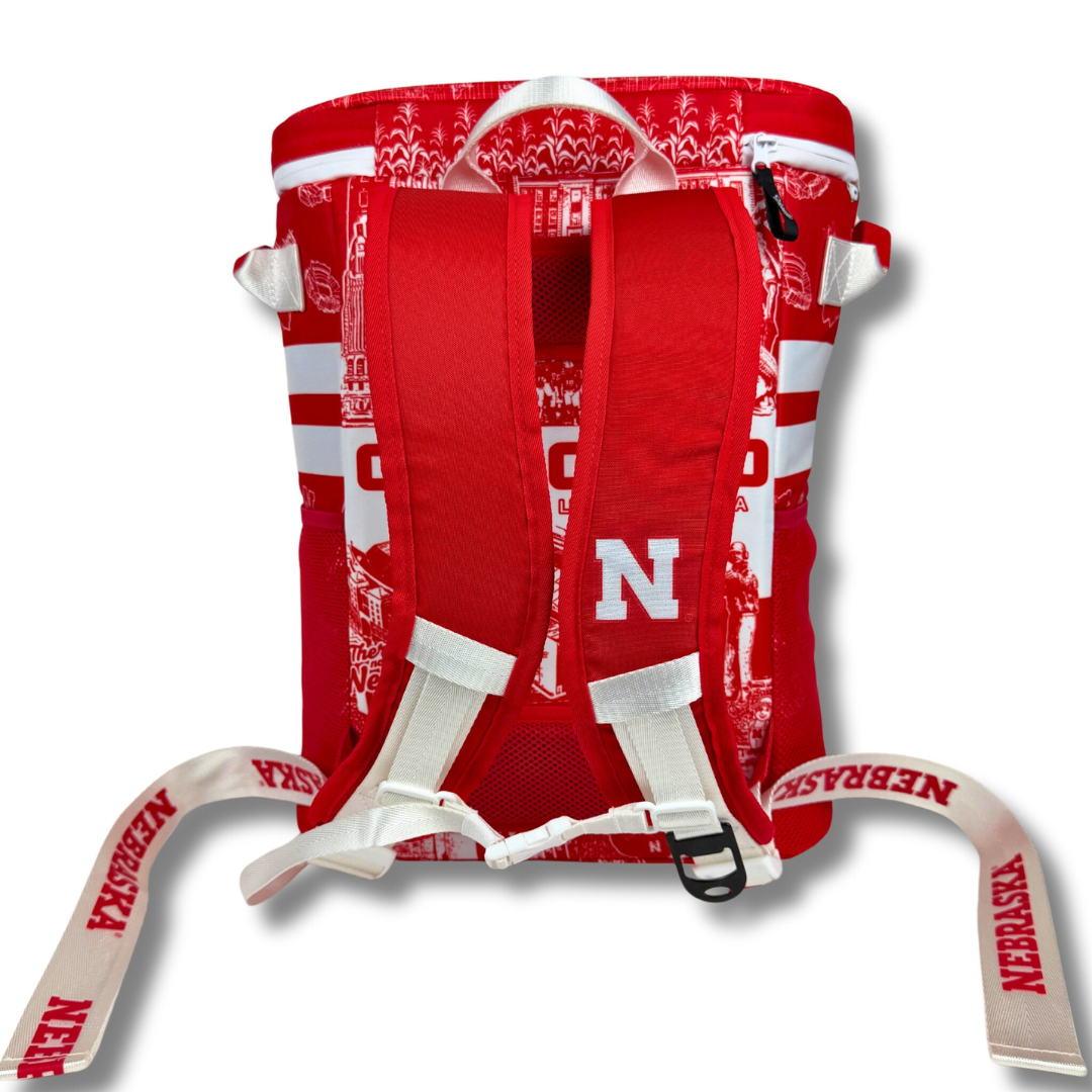 University of Nebraska Backpack Cooler