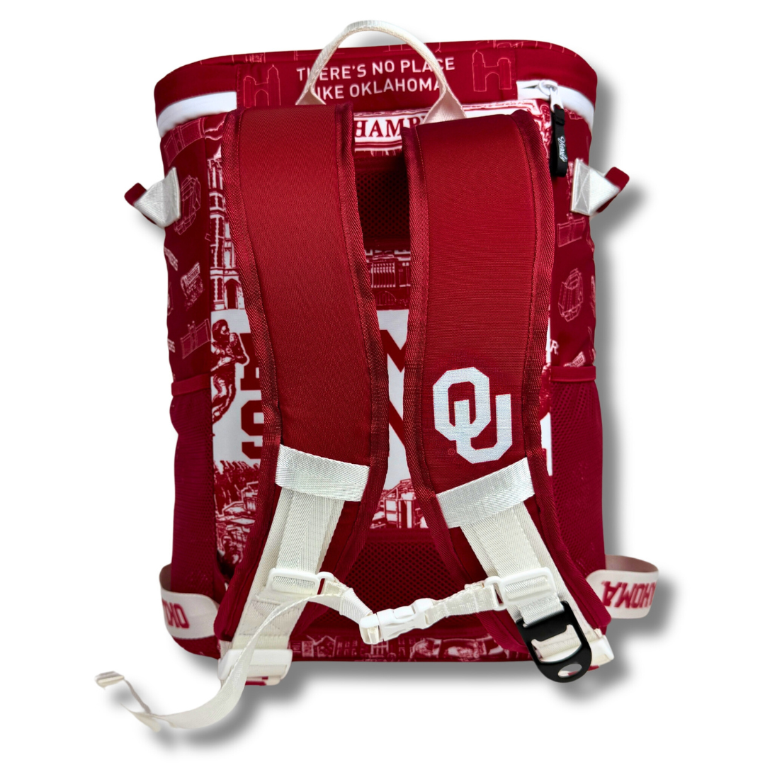 University of Oklahoma Backpack Cooler